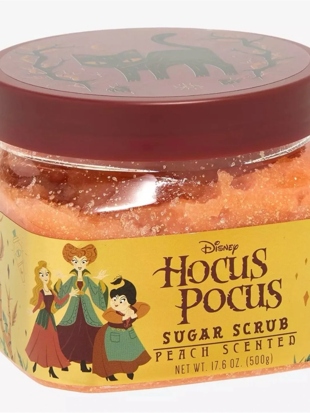 Disney Scrub Duo: Hocus Pocus Peach Sugar Scrub and Evil Queen Lip Scrub